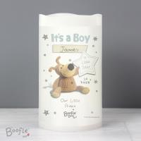 Personalised Boofle It's a Boy Nightlight LED Candle Extra Image 2 Preview